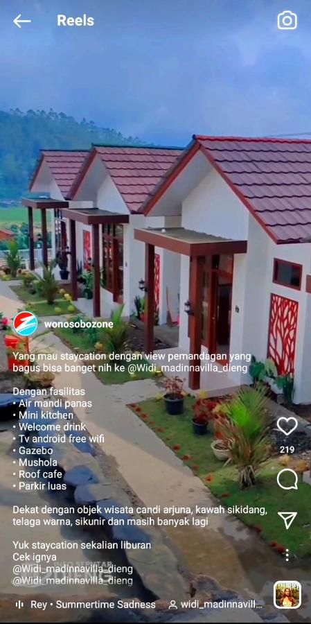 Villa Madinna Dieng Diyeng Exterior photo